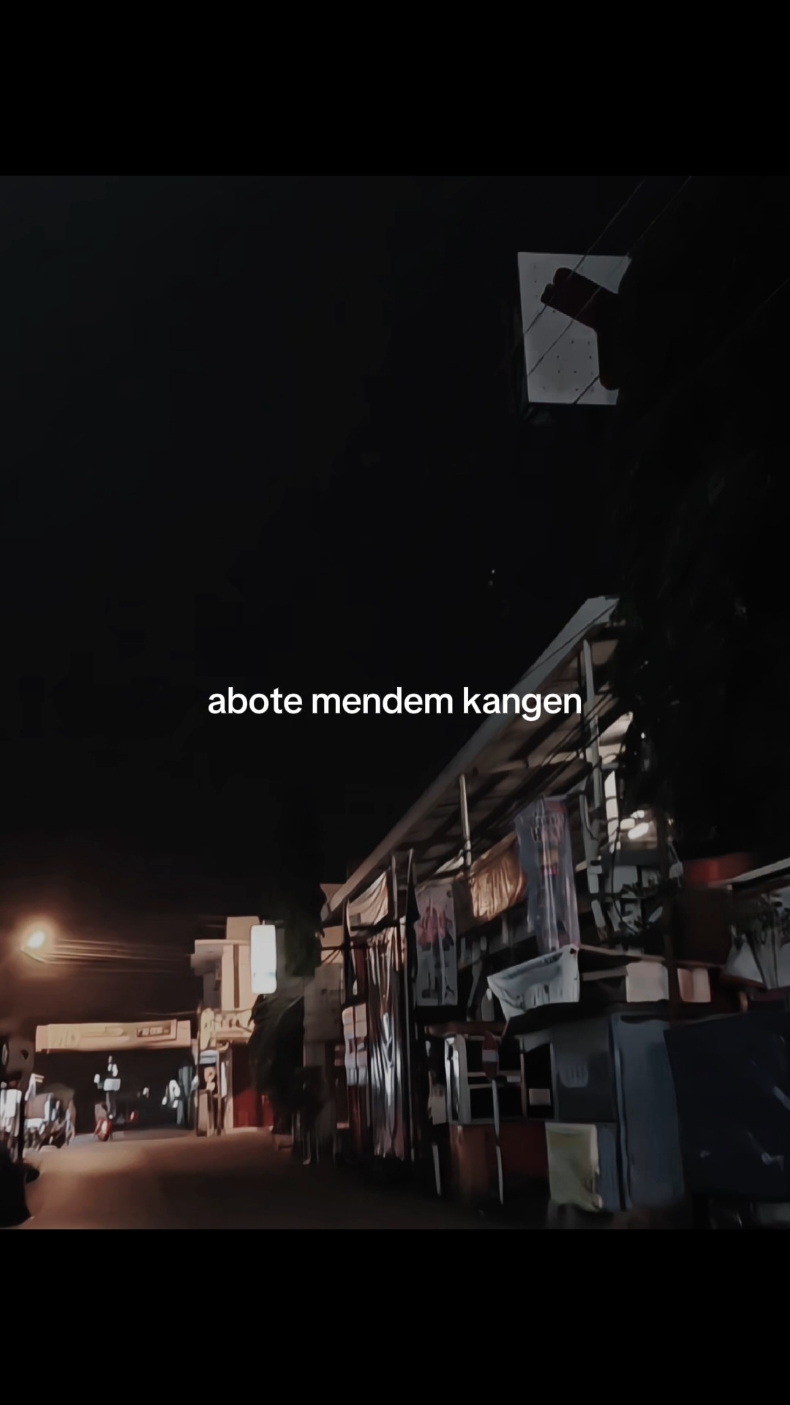 abote mendem kangen.