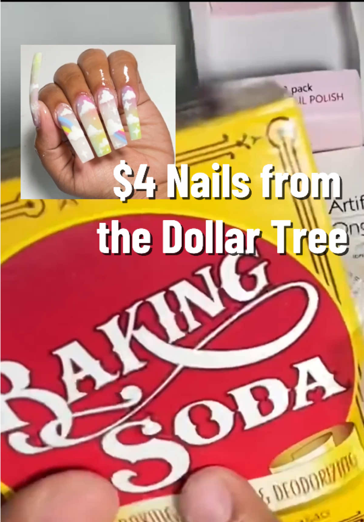 $4 Nails from the Dollar Tree  #dollartree #dollartreediy #dollartreehacks #dollartreefinds #dollartreehaul #dollartreecrafts #dollartreeprojects #dollartreenails #dollartreenail #nailhacks #nailhack #newnailhack #longnailhack #cheapnailhack #youtubenailhack #nailtutorial #nailsvideotutorial #affodable #affordablenails