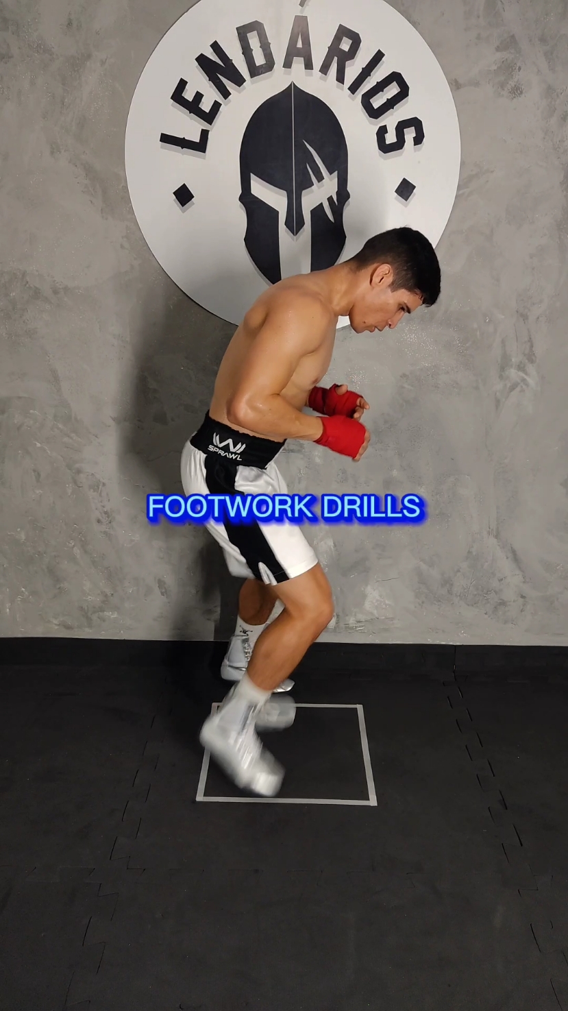 Footwork Drills!👣🥊 #boxe #boxing #footwork 