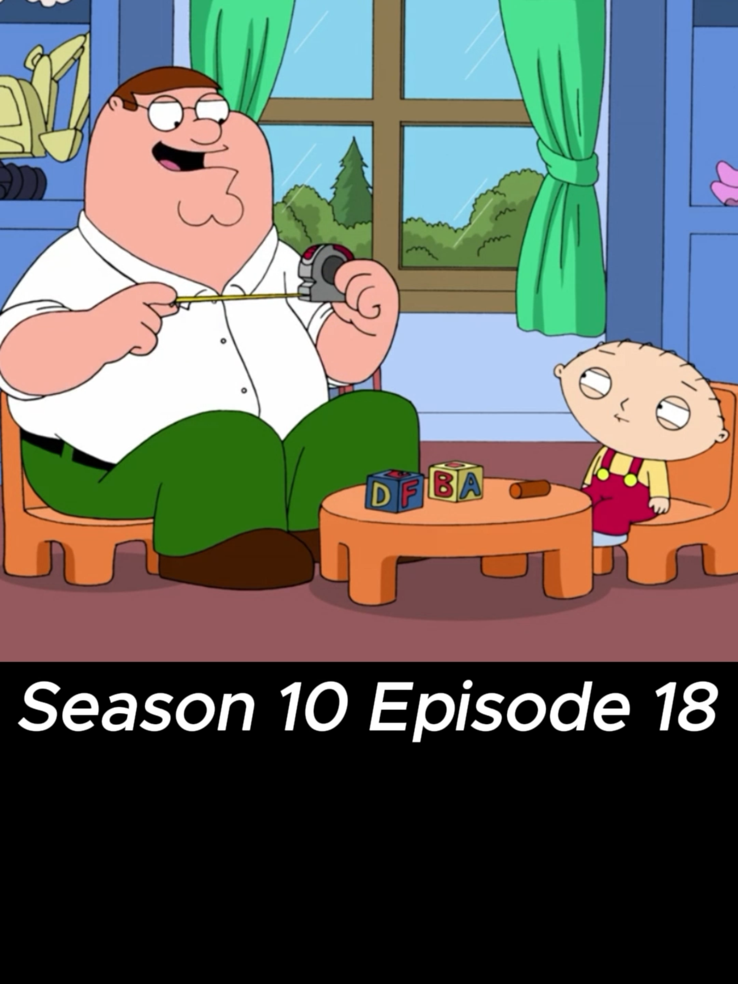 Peter Babysits Stewie 😅 #familyguy #funnyvideo #petergriffin