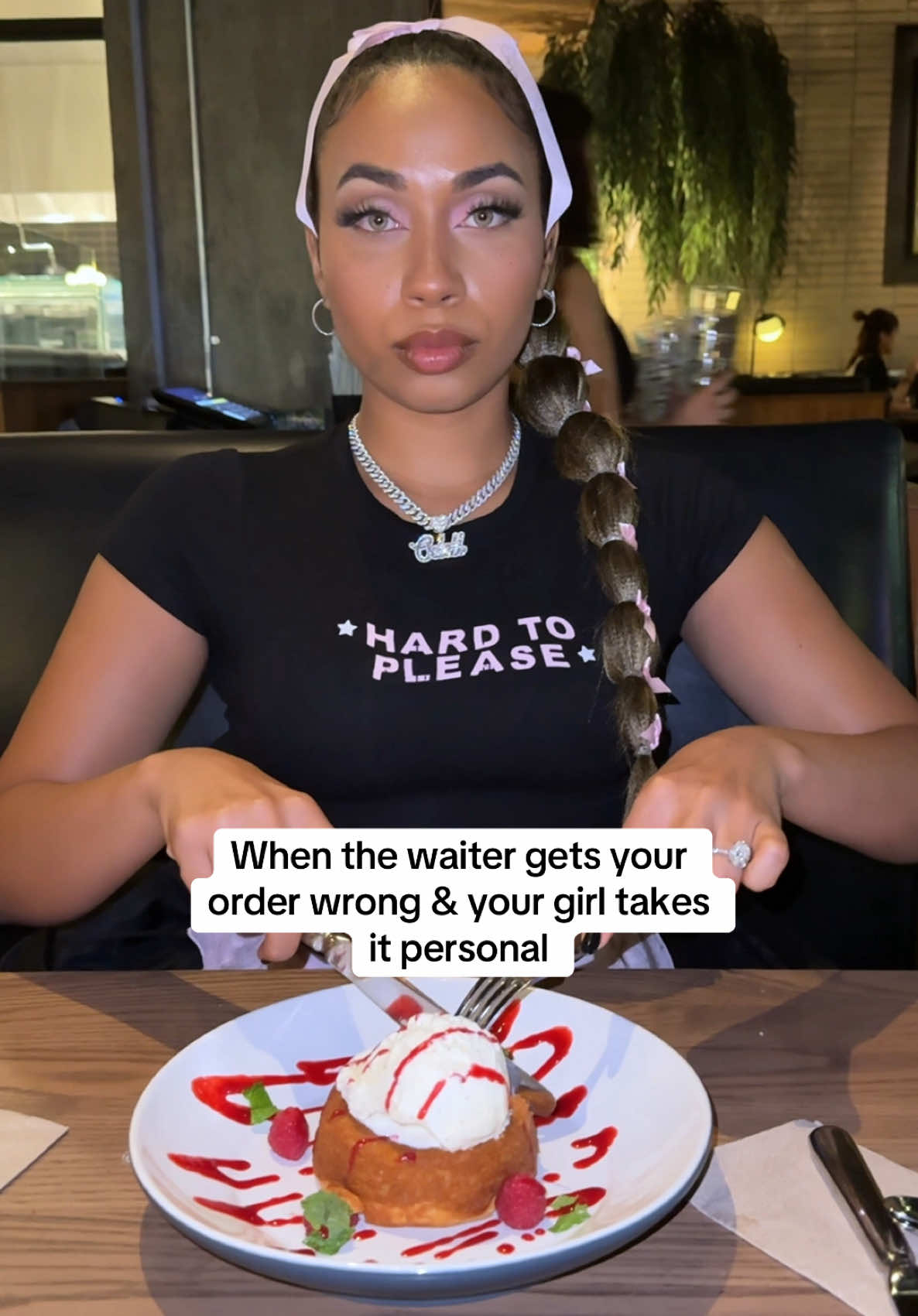 This Happens Everytime 🤦🏽‍♀️😅 #fy #exn #waiter #datenight #wrongorder #ezeexnatalie 