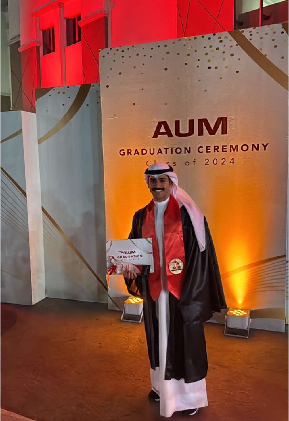 THE HAPPY ENDING  🎓#aum #kuwait #🎓 