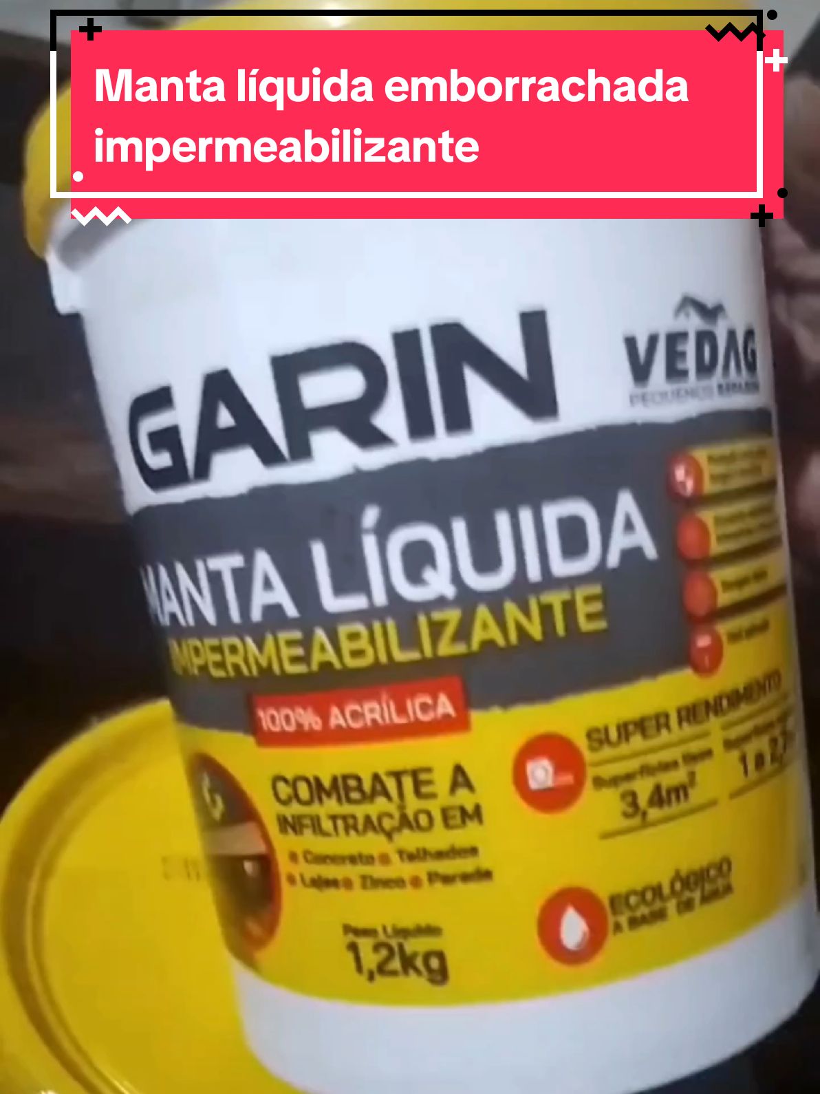 Com essa Manta líquida emborrachada impermeabilizante você vai acabar com aquelas infiltrações! #reforma #mantaliquidaemborrachada #construçao #infiltraçao #reparos 