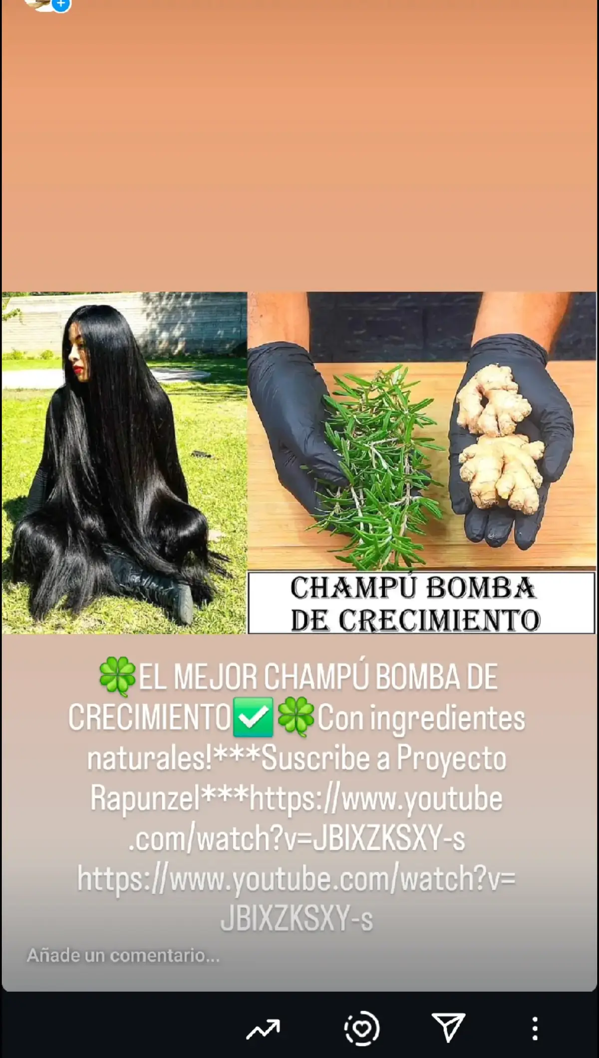 🍀EL MEJOR CHAMPÚ BOMBA DE CRECIMIENTO✅🍀Con ingredientes naturales!***Suscribe a Proyecto Rapunzel***https://www.youtube.com/watch?v=JBIXZKSXY-s https://www.youtube.com/watch?v=JBIXZKSXY-s