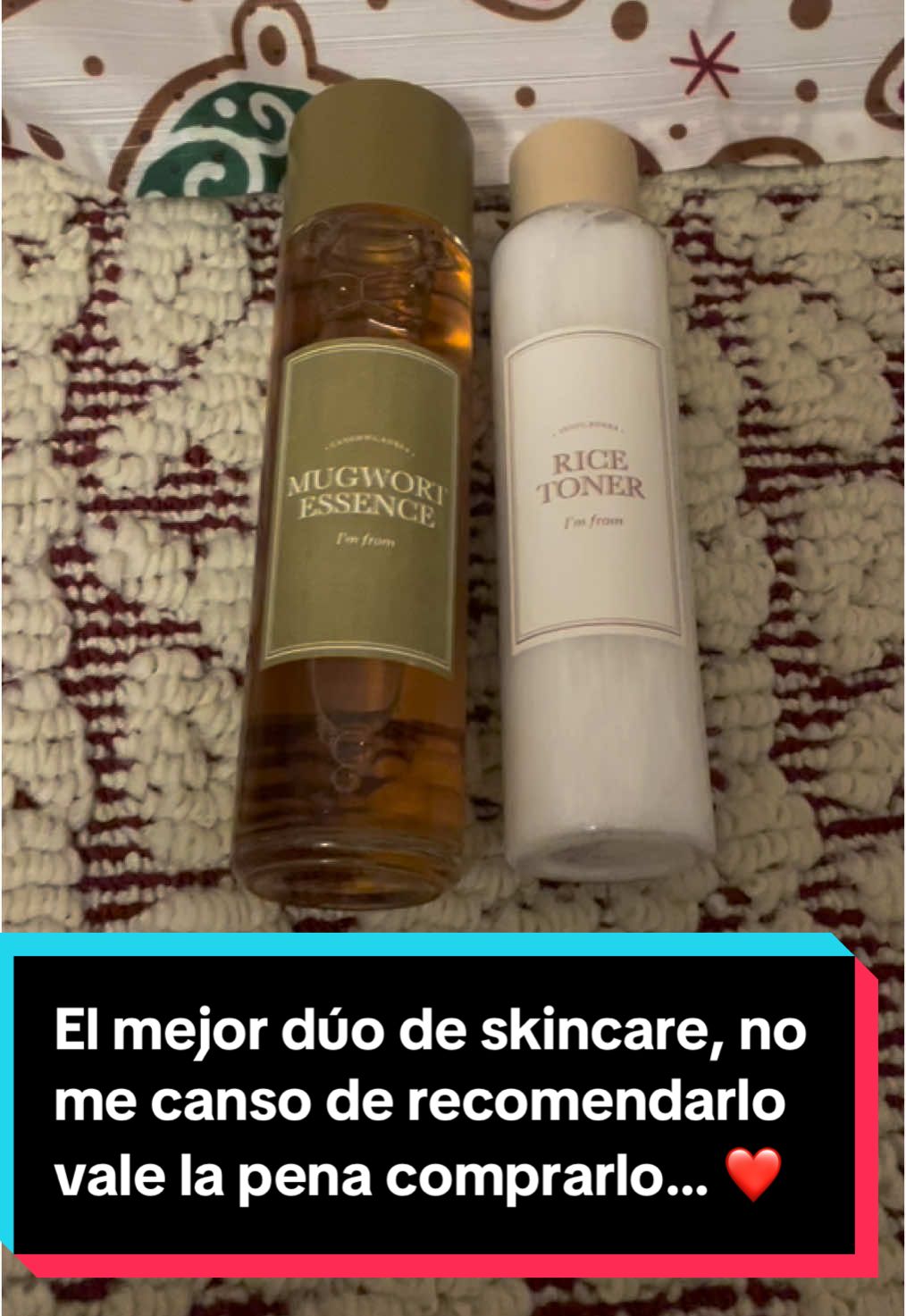 El mejor duo de skincare ❤️ #skincare #korea #duo #arroz #toner #ricetoner 