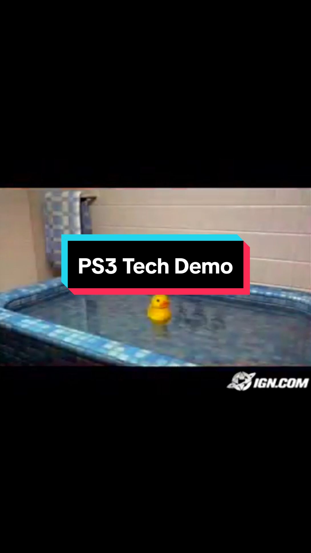 PS3 Tech Demo #ps3 #nostalgia #nostalgic #playstation #ps5 #console #gaming #Tech 