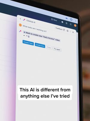 Introducing ClickUp Brain - the world's first AI-powered neural network for your work.