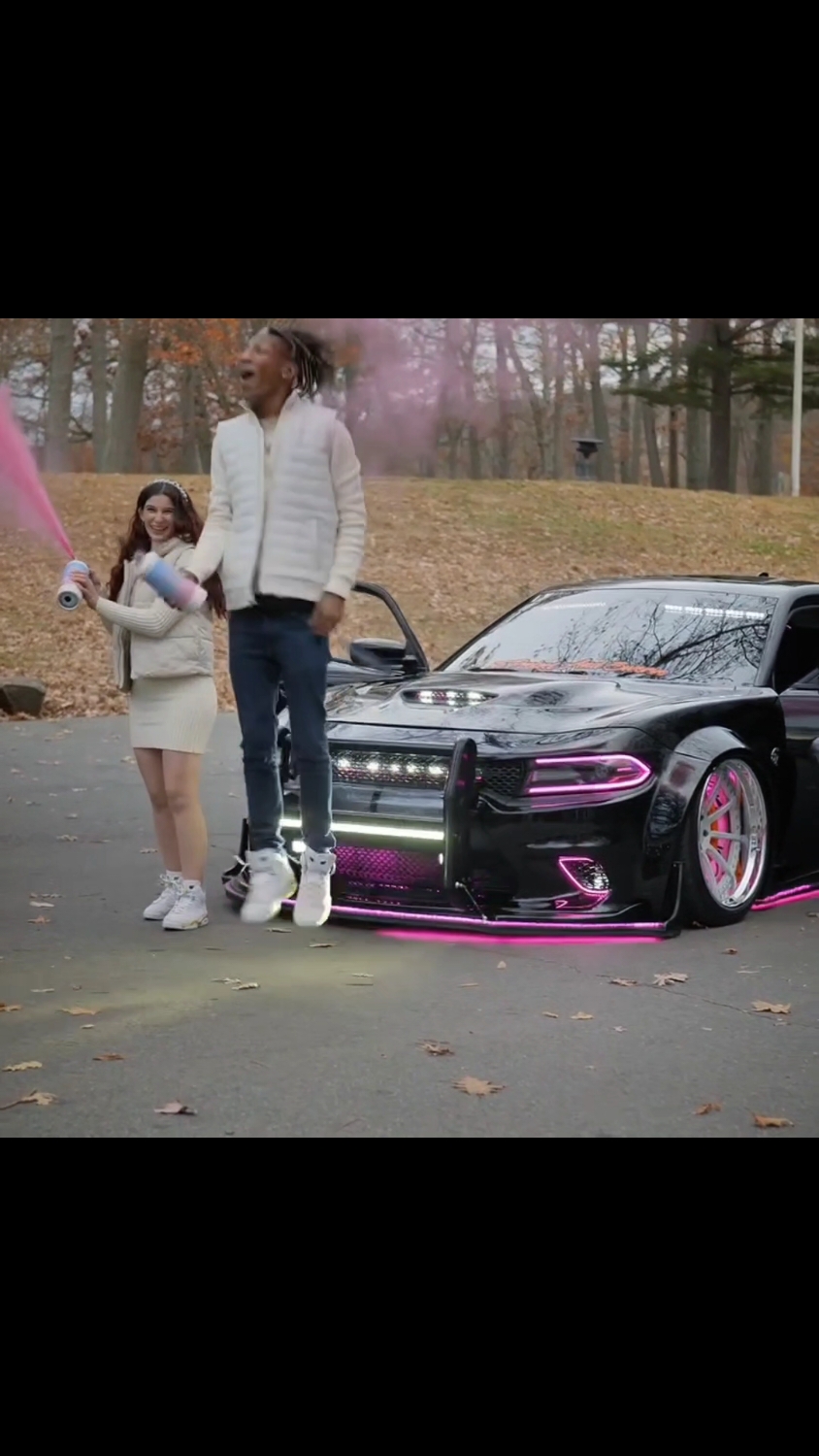 congrats to the homie and wifey.... #genderreveal #itsagirl #celebration #congratulations #hellcat_enforcer 