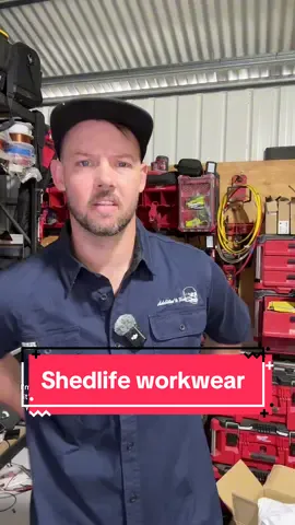 Trying on shedlife workwear. What do you think? 
