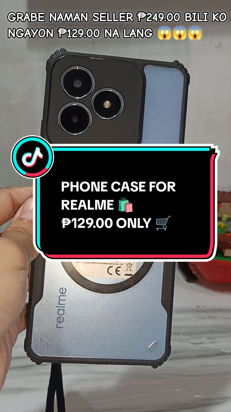 PHONE CASE FOR REALME 🛍️  ₱129.00 Pesos Only 🛒  CLICK THE YELLOW BASKET 🧺  #case #cellphonecase #realmecase 