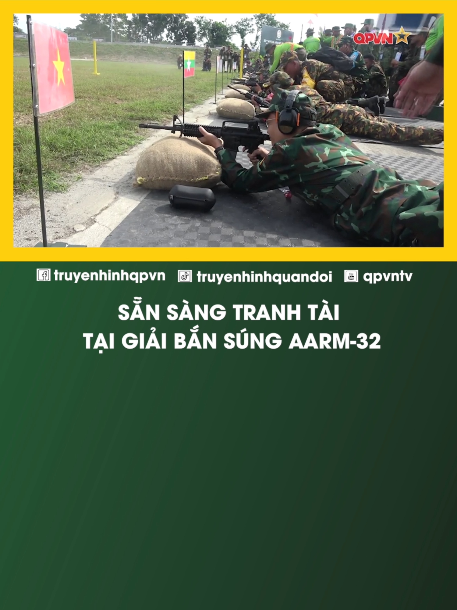 SẴN SÀNG TRANH TÀI TẠI GIẢI BẮN SÚNG AARM-32 #QPVN #news #GiaiBanSungQuanDung #AARM32 #Philippines #QĐNDVN