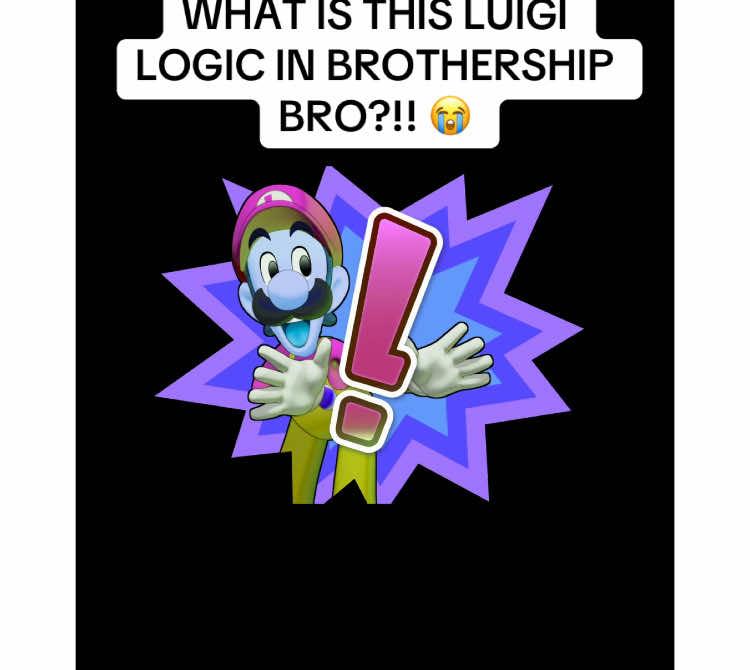 Mario & Luigi Brothership is WILD man… #marioandluigi #meme #fyp #gaming #nintendoswitch #nintendomemes #brothership #wega #mariorpg 