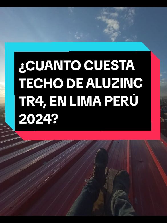 ¿Cuánto cuesta el techo de aluzinc en lima Perú? hacemos instalaciónes mi número está en el perfil vamos a todos lados 👷🏽