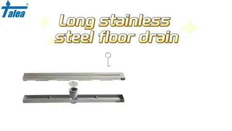 TY041C001 Stainless steel liner shower drain for bathroom