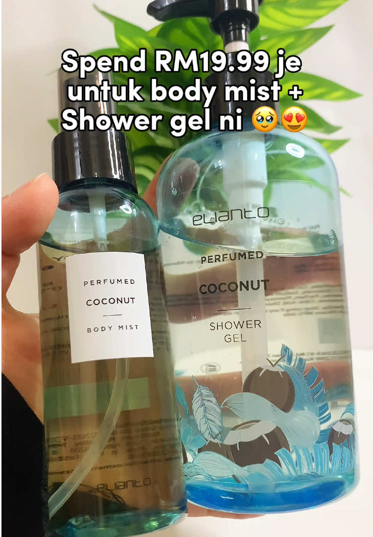 Fav korang apa?! 😍😍 #elianto #eliantomalaysia #bodymist #bodymistelianto #showergelelianto #setbodycare #coconutbodymist 