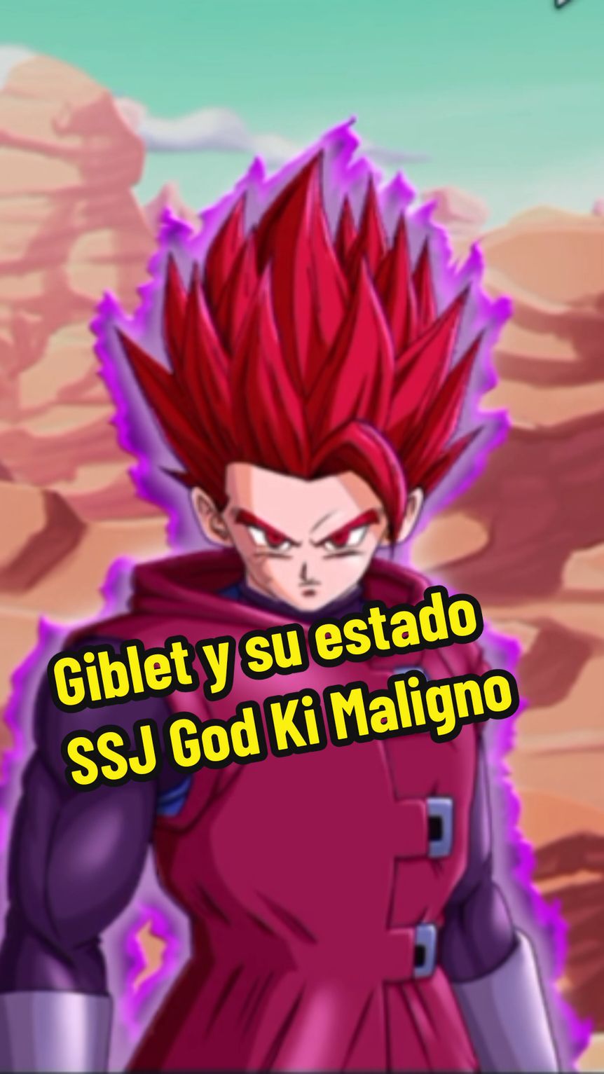 Giblet y su estado SSJ God Ki Maligno #dragonballlegends #dblegends #dbl #giblet #shallot #saiyan #ssjgod #dbz #dbs 