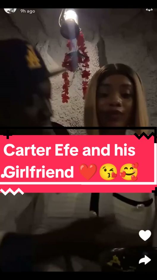 Carter Efe and His Babe 😘❤️ @MACHALA Love is sweet oh! Chop some 🥰😍 @Elma🇳🇬 #machala #loveyou #couple #girlfriend #Relationship #tiktoknigeria🇳🇬 #viralllllll #trendingvideo #viralvideos #carterefe 