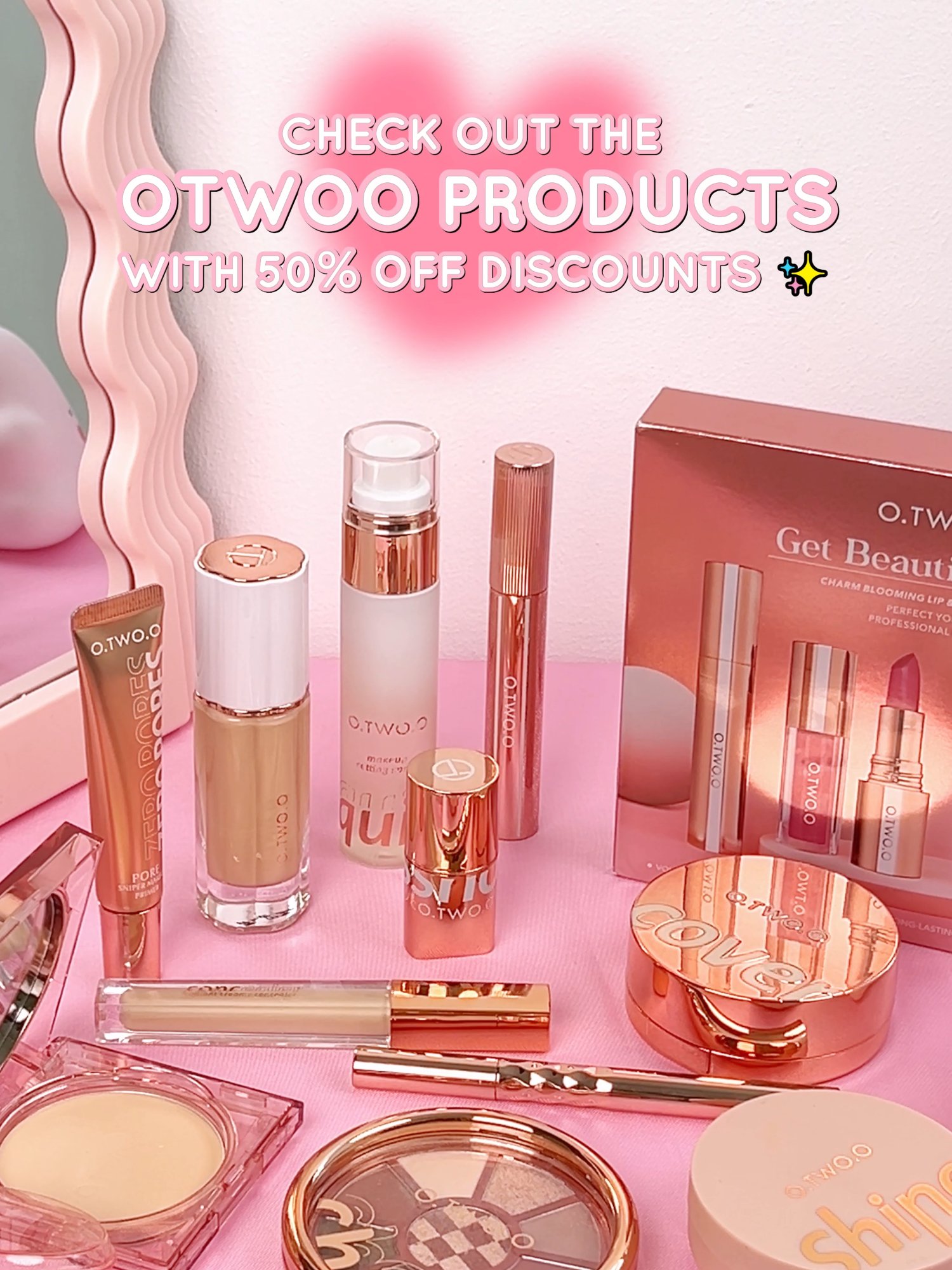 It's PAYDAY SALE 🌸💕 Don't miss the chance and checkout your favorite OTWOO Products now 🛒 #OTWOO #otwoophbeauty #makeupph #BeautyTok