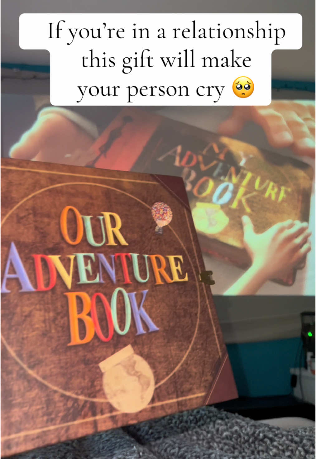 “to be with you is the greatest adventure”🥺 #adventurebook #scrapbook #giftideasforher #giftideas #tiktokshopblackfriday 