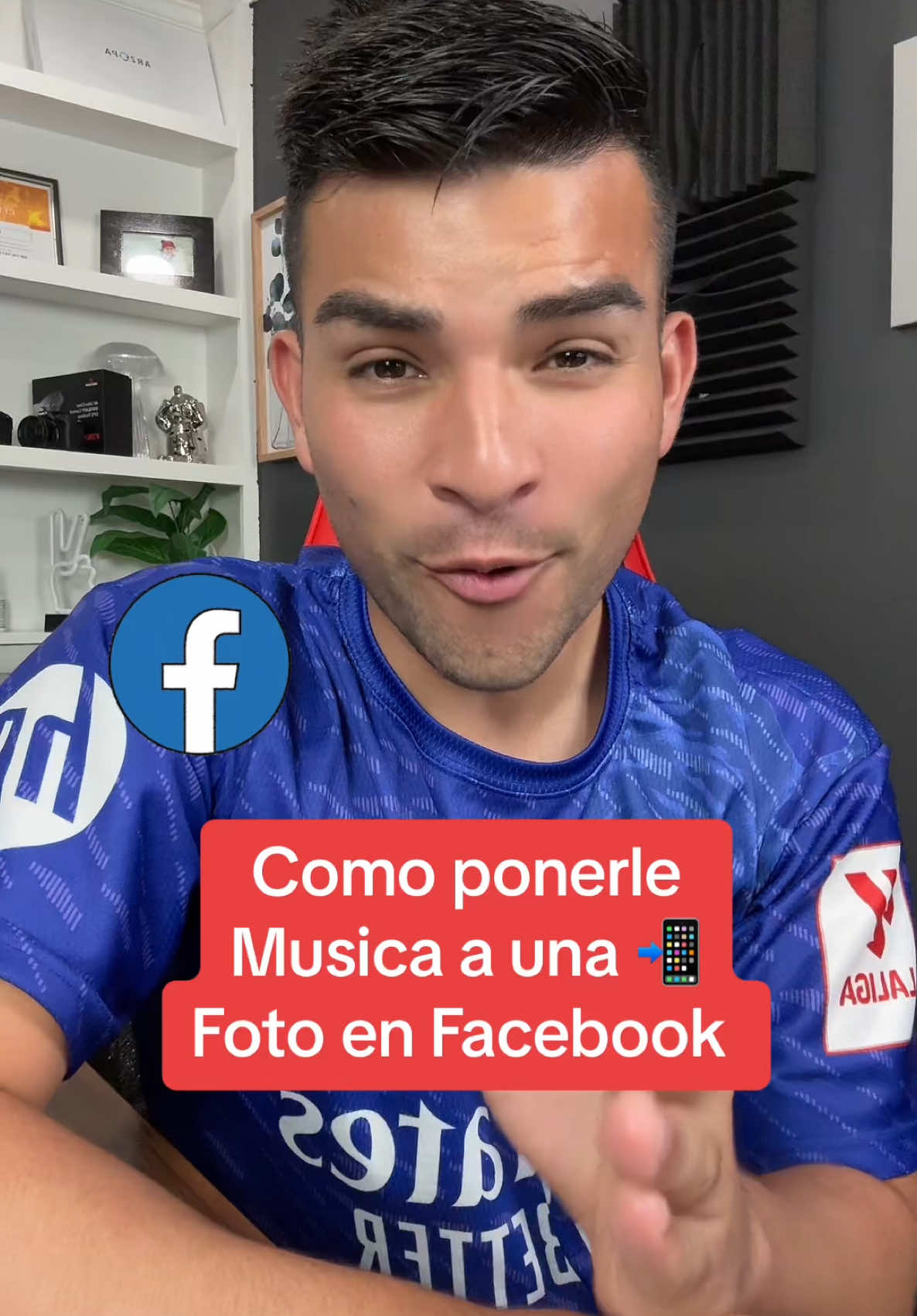 Cómo ponerle o agregar música a una fotografía en Facebook #facebook #facebooktips #trucosdefacebook #iphone #iphonetips #tips 