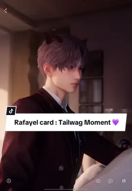 Rafayel card : Tailwag Moment 💜 #loveanddeepspace #loveanddeepspaceedit #rafayel #loveanddeepspacerafayel #fyp #otomegame #fypシ #xyzbca #yescatcaretaker 