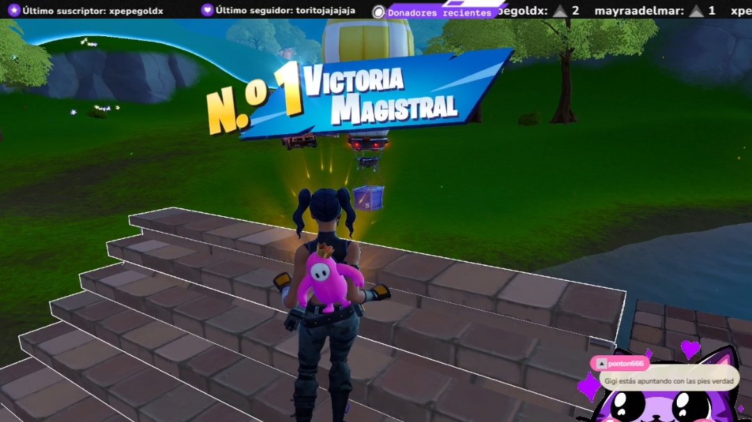 jajajajaja no le daba pero al final se logró GG #battleroyale #streamer #fortnite #twitch #battleroyaleclips #eminem 