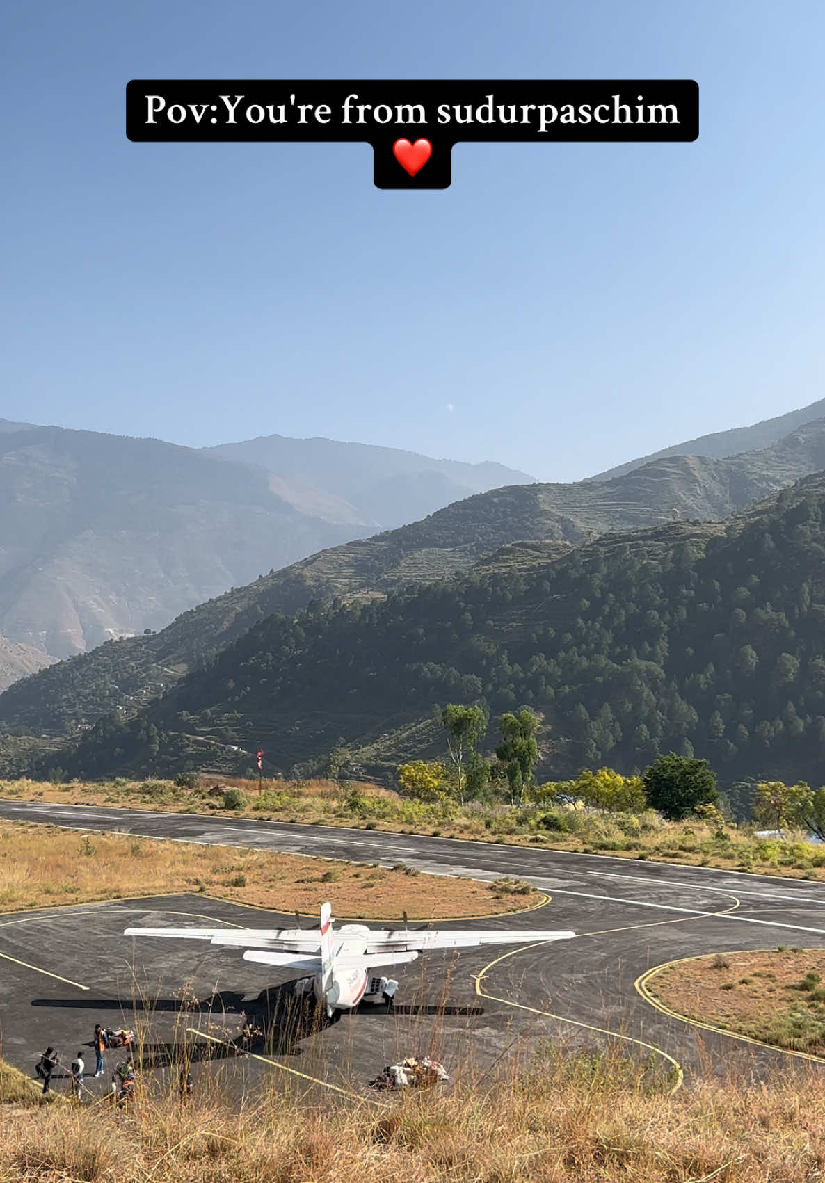 Kolti Bajura Airport #bajura #hometown #sudurpaschim #nepal #fyp #viral #foryoupage 