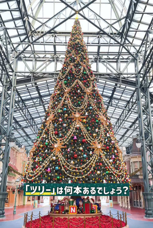 クリスマスがやってきた🎄 #ディズニークリスマス #東京ディズニーリゾート #tokyodisneyresort