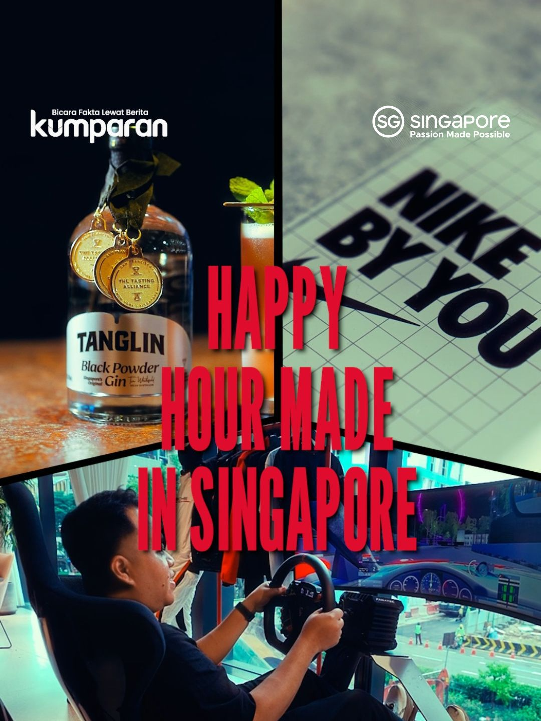 Singapura makin seru dengan spot terbaru yang wajib kamu kunjungi! 🚗 Nongkrong di Cafe Carrera by Baker & Cook dengan Porsche ikonis di depan mata, belanja puas di Nike Orchard Road Singapore store 3 lantai terbesar se-Asia Tenggara, atau mengunjungi penyulingan gin pertama di Singapura, Tanglin Gin Distillery. 📍Cafe Carrera by Baker & Cook  📍Nike Orchard Road Singapore  📍Tanglin Gin Distillery  Mau tau tempat seru dan baru lainnya di Singapura? Klik link di bio untuk cobain HolidAI SG dan bikin liburanmu jadi luar biasa di Singapura! ✨ #kstudio #VisitSingapore #PassionMadePossible #MadeInSingapore #bicarafaktalewatberita