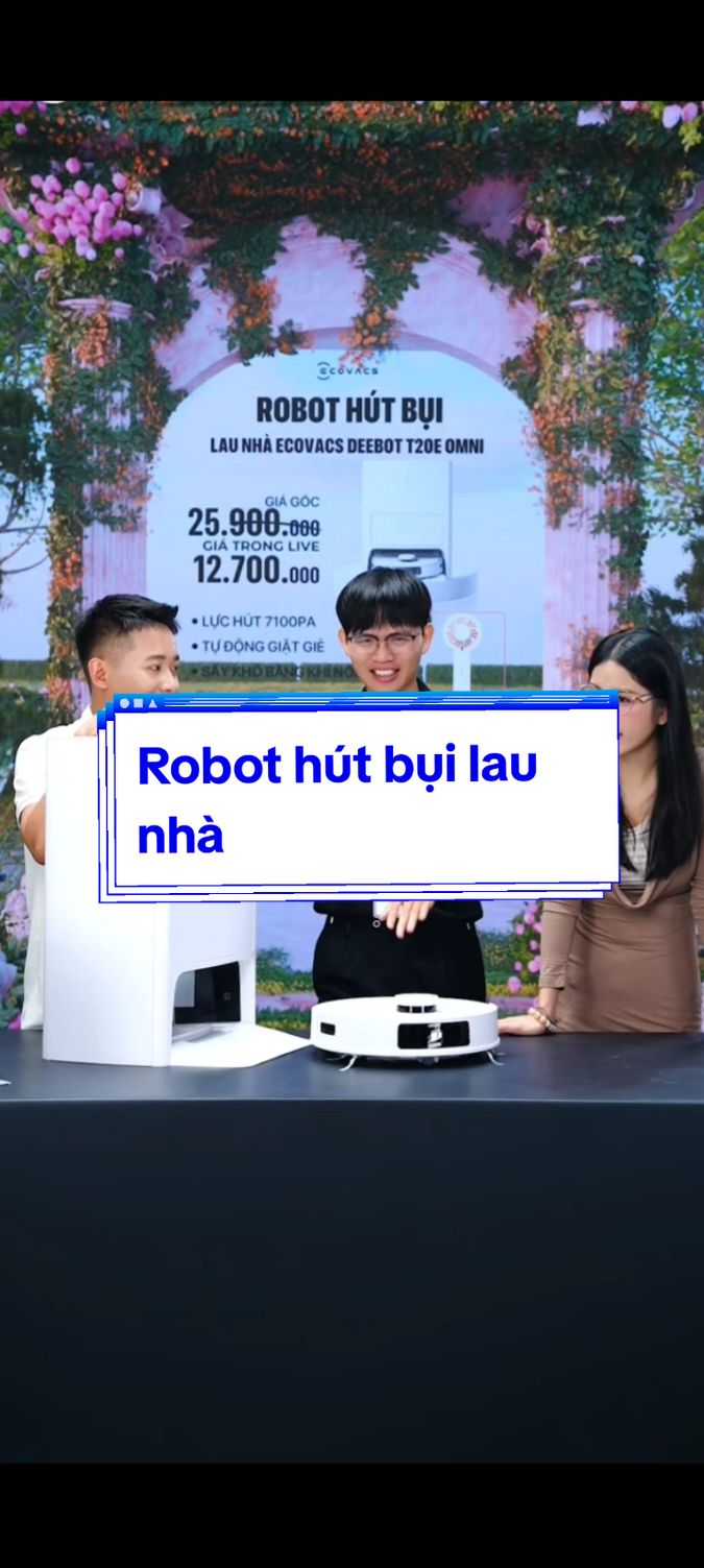 Robot hút bụi lau nhà