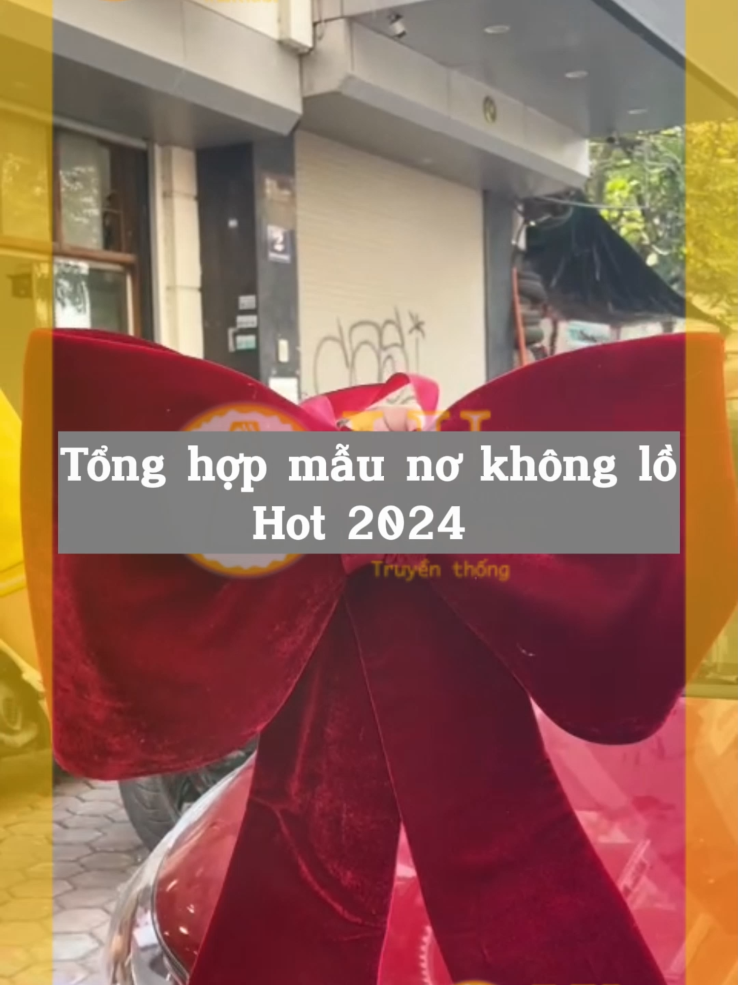 Tổng hợp những mẫu nơ nhung nhà LU cho các bác đây ạ l LU Decor#xuhuongtiktok #merrychristmas🎄 #fpyシ #trangtrinhacua