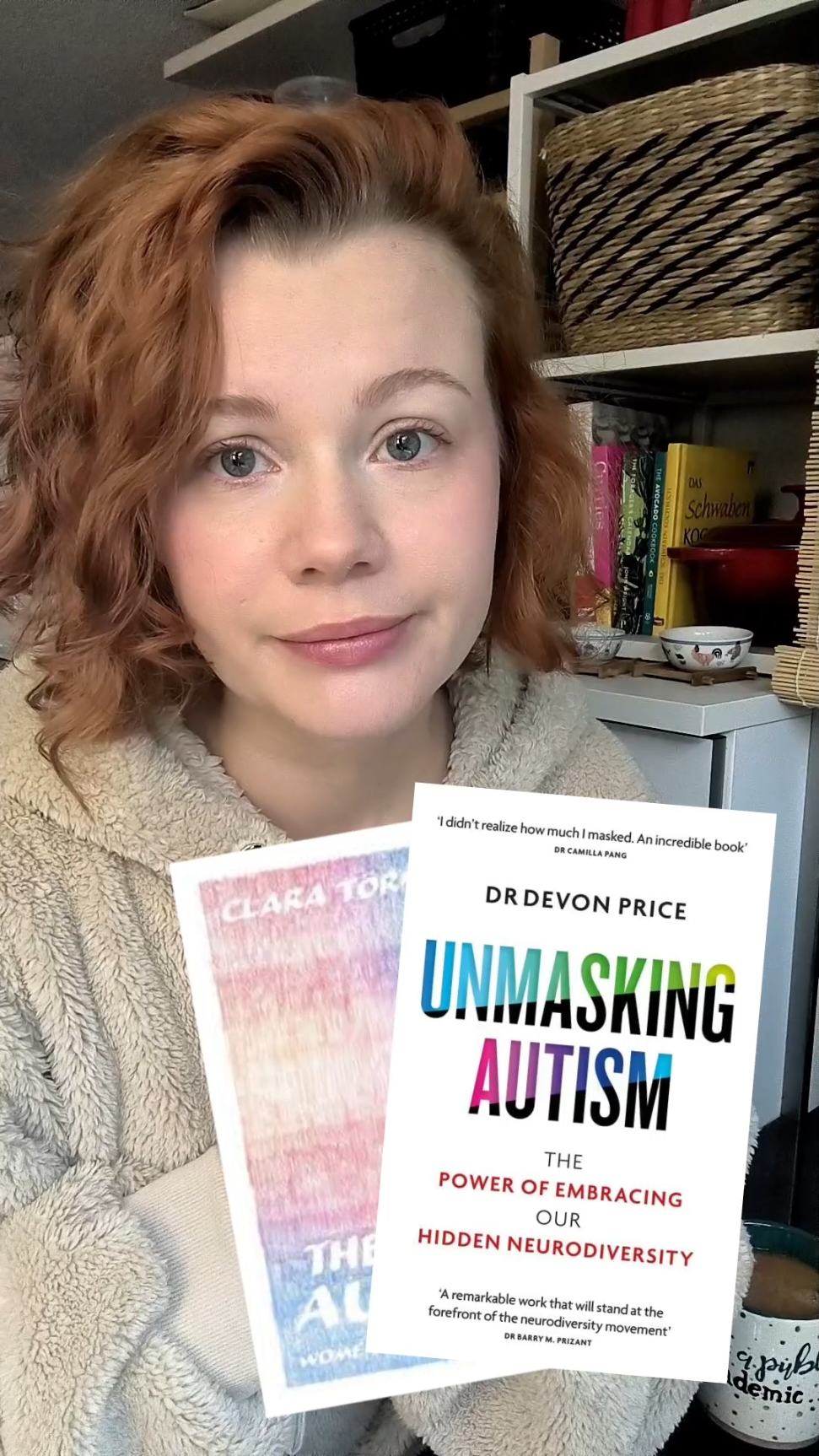 If you think you might be autistic and you're a woman or an AFAB person, here are some resources that are specific to us: Cook, Barb and Michelle Garnett eds. (2018). Spectrum Women. Duvekot, Joreike, Jan van der Ende, Frank C. Verhulst, et al. (2017). “Factors influencing the probability of a diagnosis of autism spectrum disorder girls versus boys”, Autism, 21(6). Gould, Judith. (2017). “Towards understanding the under-recognition of girls and women on the autism spectrum”, Autism, 21(6), 703. Gould, Judith and J Ashton Smith. (2011). “Missed diagnosis or misdiagnosis? Girls and women on the autism spectrum”, Good Autism Practice, 12(1), 34-41.  Middleton, Ellie. (2023). Unmasked. Introduction.  Price, Devon. (2022). Unmasking Autism. Steer, Joanne. (2021). Understanding ADHD in Girls and Women.  I have also made extensive use of the free materials provided by @Embrace Autism  (https://embrace-autism.com/). Creators who helped me put a human face to my AuDHD research/diagnosis are:  @Ducky   @ellie midds | adhd & autism 🌈  @Datura Jonez  @Supreme Neck Protector @Bianca  @Morgan Foley🧚‍♀️  I also love how @blueeyedkaylajade talks about and normalises ADHD. Very validating, very demure. Hope this helps. #autisticadult #actuallyautistic 