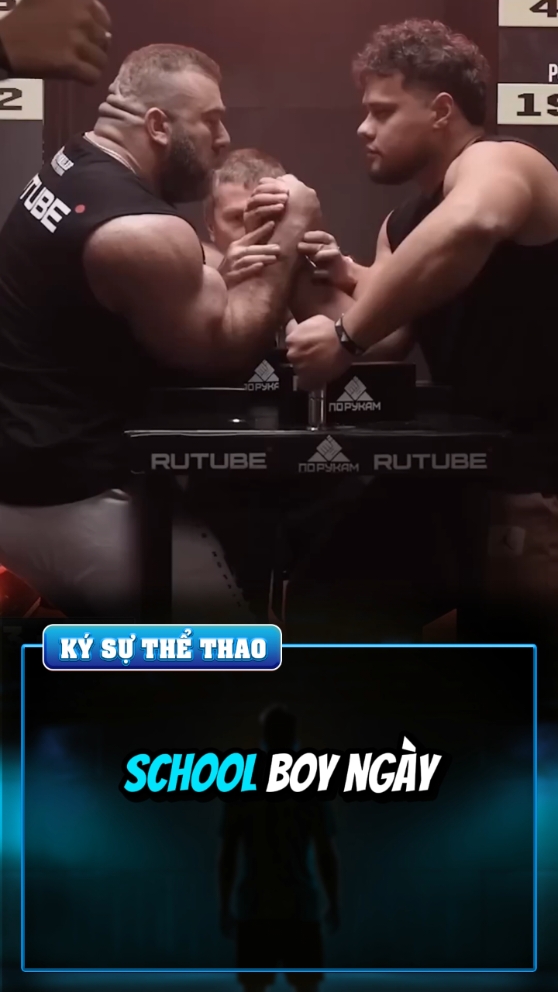 Thêm quả râu vào nhìn tín hơn hẳn #deniscyplenkov #devonlarratt #levan #armwrestling #schoolboy 