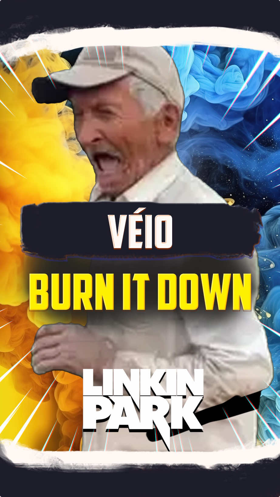 VÉIO GRITANDO GIVE BURN IT DOWN DO LINKIN PARK #veio #grito #elgrito #linkinpark #burnitdown #fromzero #fromzeroworldtour #meme #zoeira #humor 