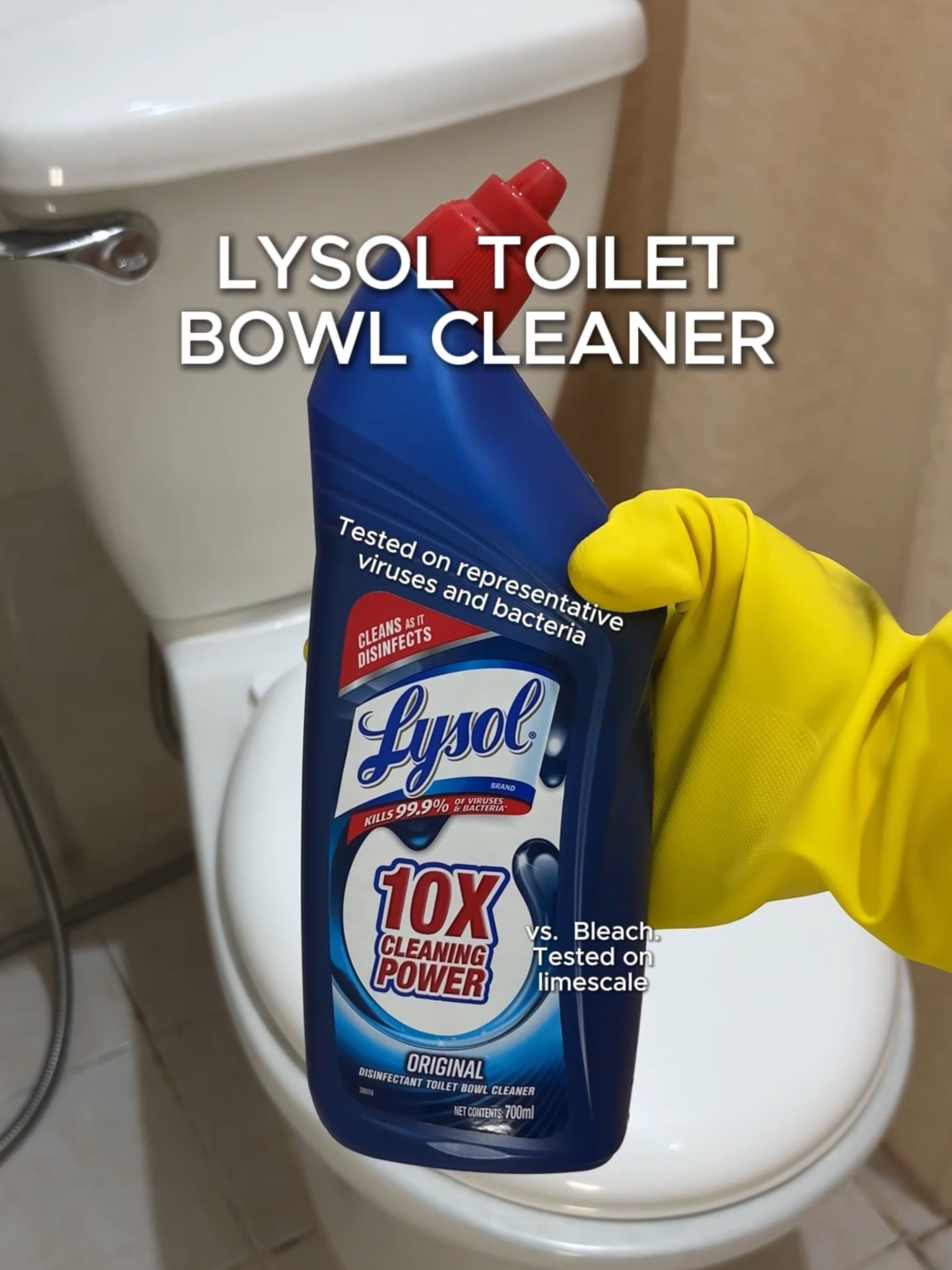 Go get that deep #LysolLinis clean with Lysol Disinfectant Toilet Bowl Cleaner! It has 10x cleaning power versus bleach tested on limescale that keeps your toilets clean and disinfected against representative bacteria and viruses. Get yours now for only P109 SRP. #LysolToiletBowlCleaner #LysolClingToClean ASC Ref No. R0105N110624L