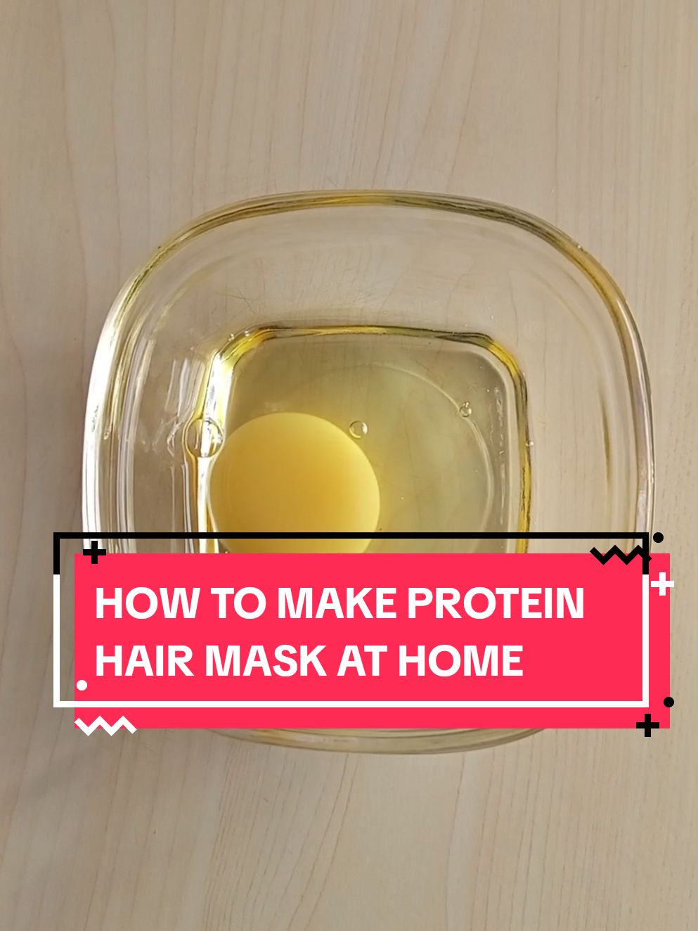 How to make protein hair mask at home. #hair #hairloss #hairgrowth #hairmask #proteinhairmask #howtogrowhair #naturalrecipes #naturalremedy 