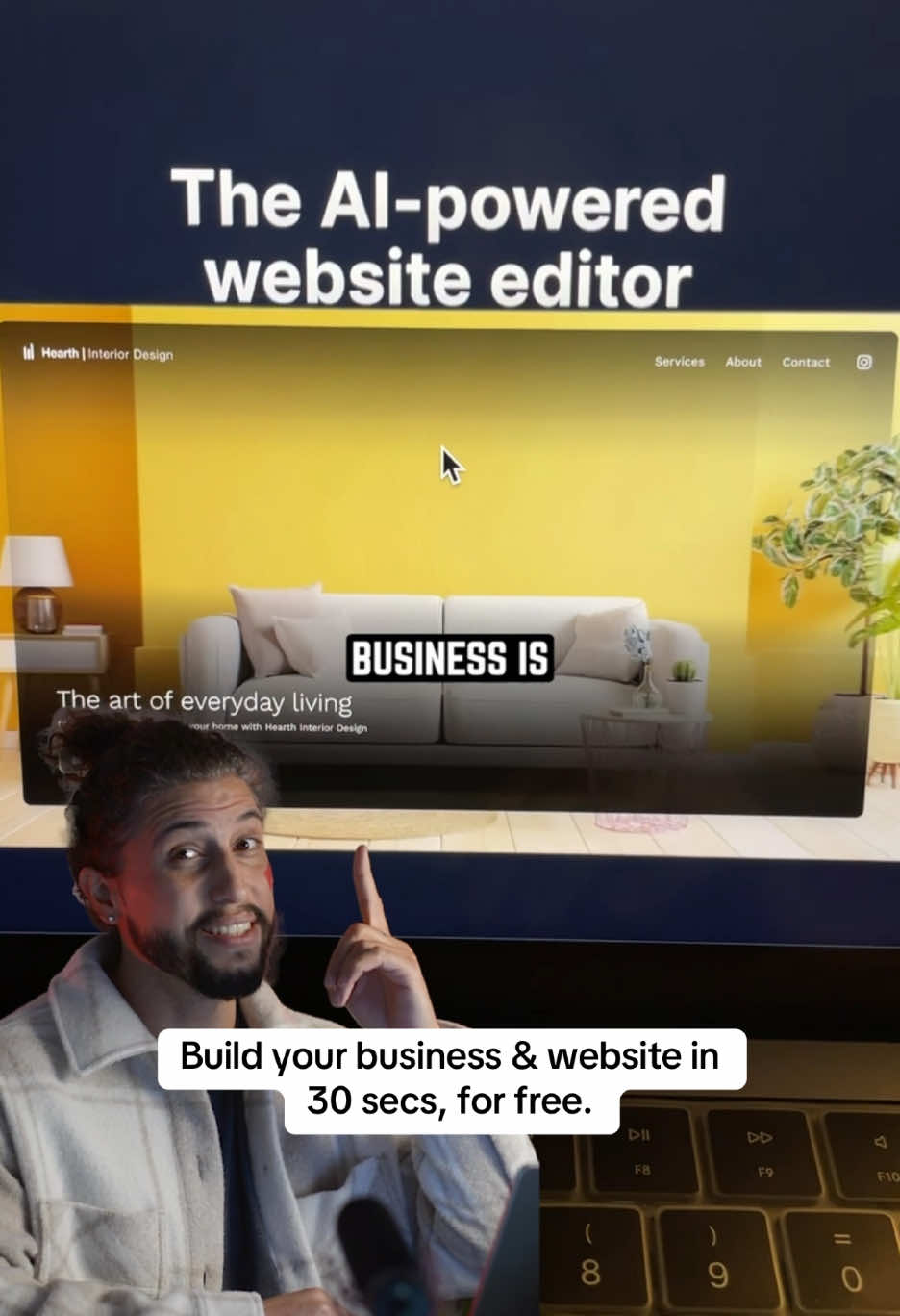 Build your business and website in just 30 seconds. From branding to SEO, lead generation, and customer management-all in one place, fast, easy, and free to start with durable.co @Durable  Get 30% off for 3 months with code: J030 Link in my profile if you want. #DurableAl #AlWebsiteBuilder #BusinessTools #StartupHelp #WebDesignAl #DigitalMarketing #Entrepreneurship #ai #aitools