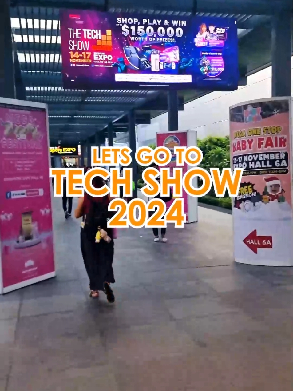 🏃‍➡️Quick tour of what's at TECH SHOW 2024 happening at Singapore EXPO this weekend.  #TechShow #TTS2024 #TheTechShow2024 #techshowsg #techdynamicsg 