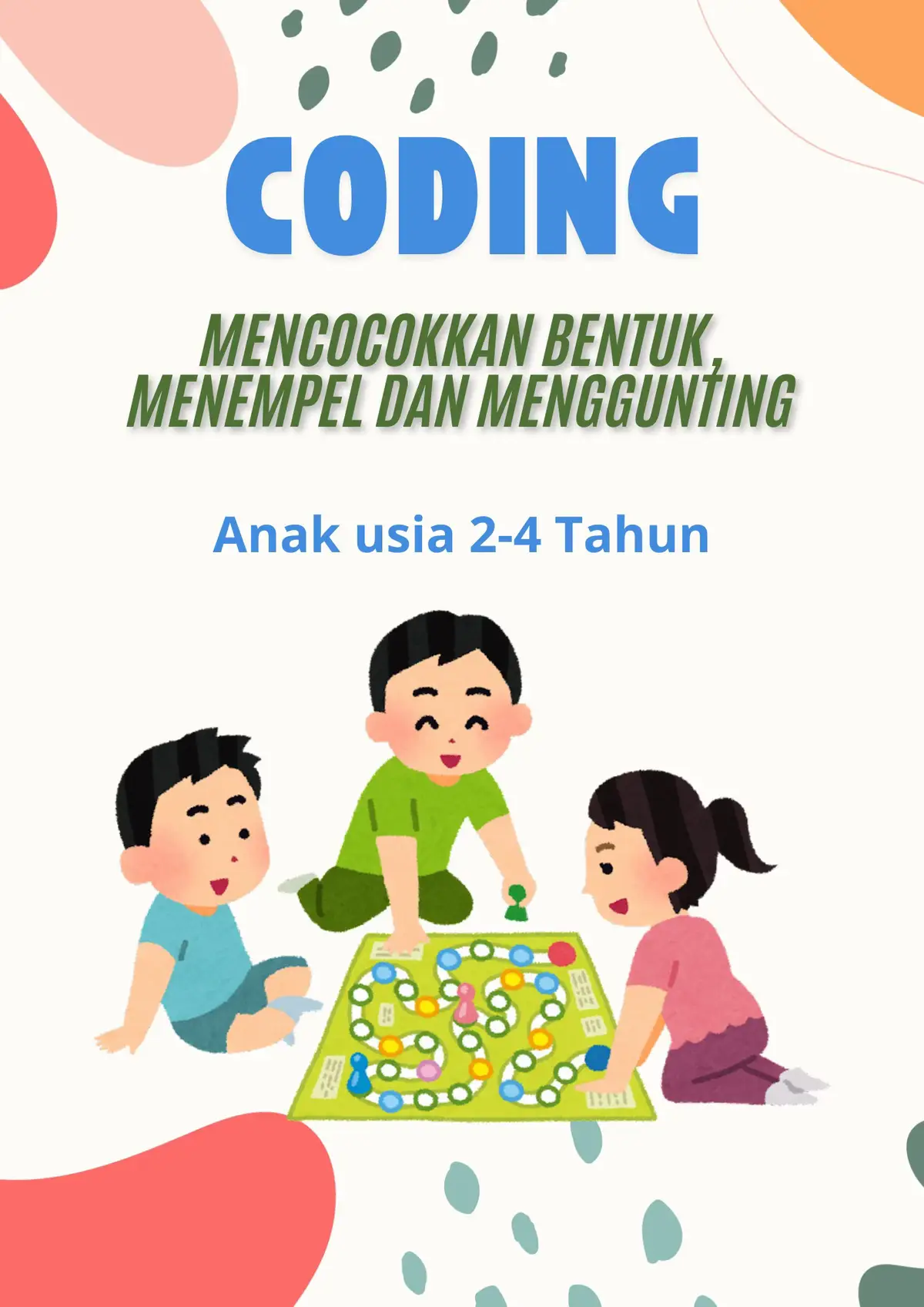 Belajar mencocokkan gambar, menggunting pola dan menempelkan bentuk sesuai pola #coding #guru #gurutiktok #lkpd #anaksekolah #fyp #anak #anaktk