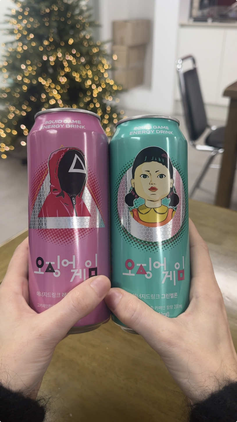 OMG guys, look what at found at GS25 in Seoul 🥰 The season 2 will be released on December 26th! ⚠️Kfriday may not be able to ship them abroad so please check with your local custom. Each bottle costed 2,500 KRW, #squidgame #squidgamenetflix #netflix #squidgame2 #squidgameseason2 #conveniencestore #gs25