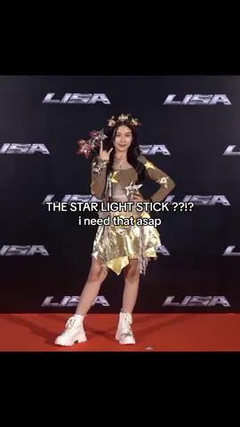 It should be lisa’s official light stick 😍🤘🏻 what brilliant idea  #kpopfyp #lisa #lalisa #lisamanoban #lilies #fyp #lisaxjakartafanmeet 