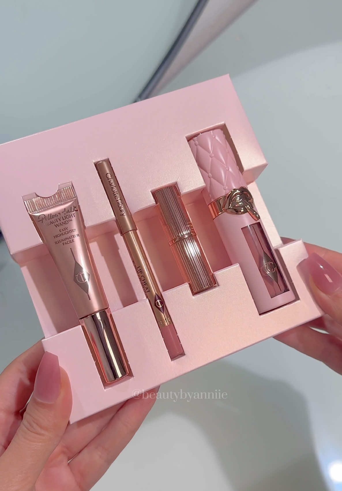 Iconic Lip and cheek secret @Charlotte Tilbury 🩷 holiday set! #charlottetilburymakeup #lipandcheek  ♡ ♡ ♡ ♡ ♡ ♡ ♡ ♡ ♡ ♡ ♡ ♡ Cute•Beauty•Beauty routine•Clean aesthetic•Girly girl aesthetic•Vanilla makeup•Girly things•Holy grail•Pinterest girl•Ukblogger•London•Makeup•New makeup•Pink Aesthetic•Beauty reels•Makeup essentials aesthetic•Makeup reel•Soft girl Aesthetic•Frushia pink•Bright pink•Pink girl•Photography•Makeup Aesthetic•Beauty lover• #vanitymakeup #ᴠɪʀᴀʟʀᴇᴇʟs #makeupreels #makeup #cutemakeup #wakeupandmakeup #viralmakeup#Viralbeauty#makeupcommunity #trendingbeauty #makeupcloseup #makeuptherapy #softgirl #softgirlaesthetic #makeupgirl #thatgirlaesthetic #uge #ugccreator #beautyfavorites #beautyhaul #viralproducts #ukbblogger #ukbeautyblogger #makeupunboxing #makeupnews #itgirl #cleangirlaesthetic 