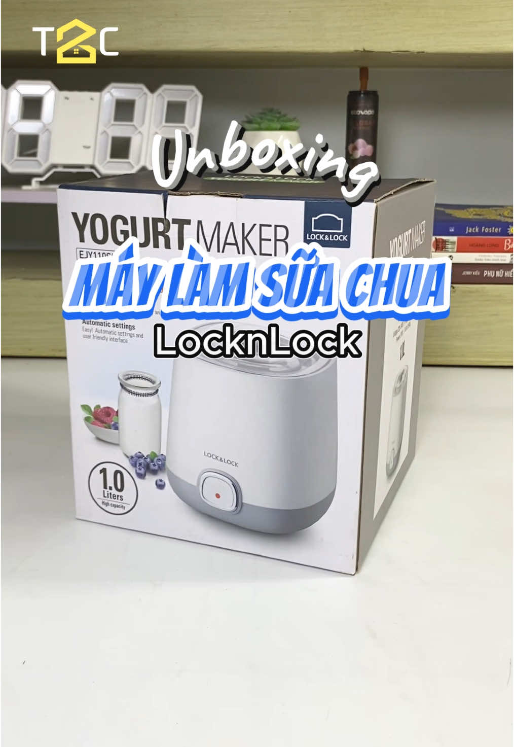 Tự làm sữa chua tại nhà với Máy Làm Sữa Chua LocknLock cùng T2C nhé 🥰🥰🥰 #xuhuong #maylamsuachua #maylamsuachualocknlock #locknlock #t2cmall #t2cmalllocknlockchinhhang 