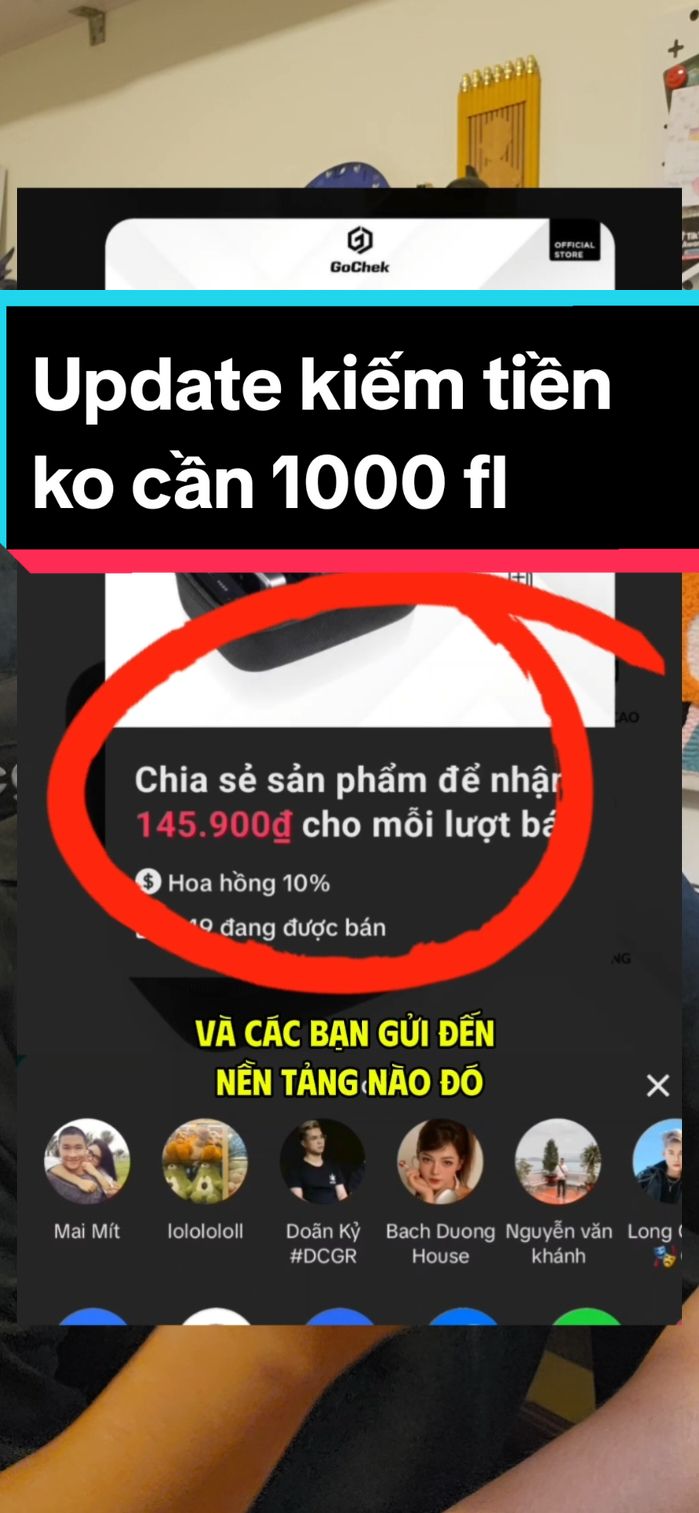 Kiếm tiền affiliate không cần đủ 1000 follow. Update TikTok mới nhất cho ae #edudcmedia #videongan #xoamutiktok #nguoimoixaykenh #dcgr #videongan 