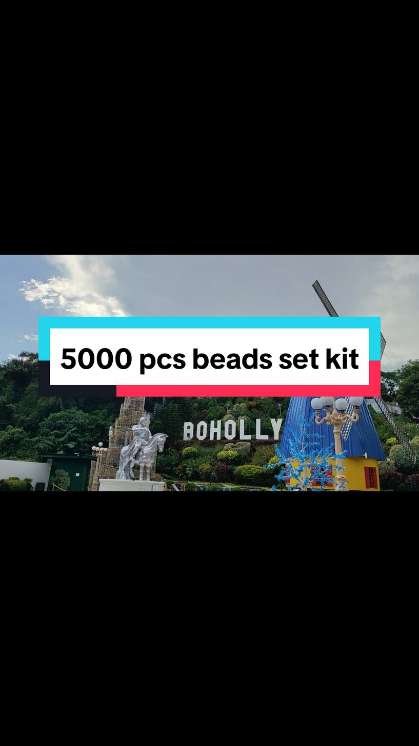 Beads padin nasa isip kahit nasa bakasyon 76 pesos nalang kasi yung 5000 pcs beads set kit #mixedbeads #DIYAccessories #diybeads #5000pcsbeadskit 