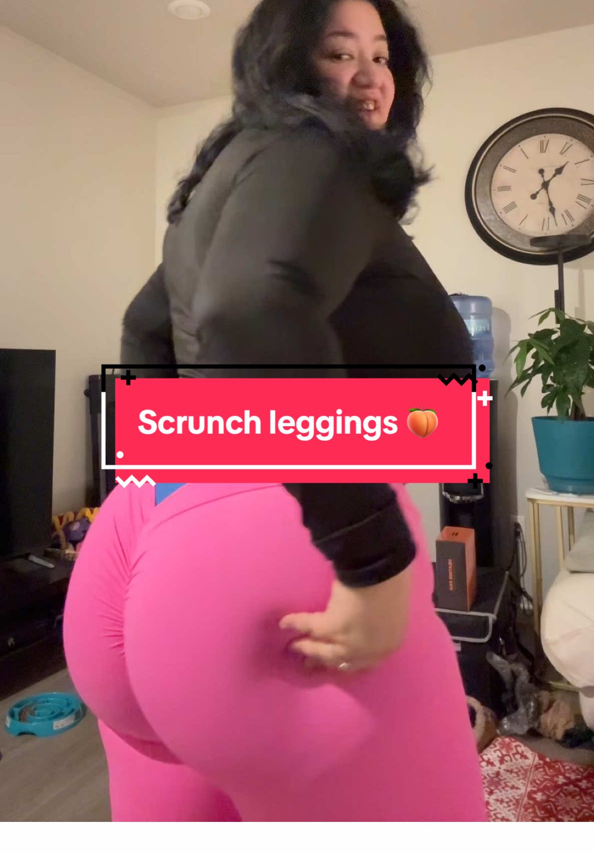 Scrumch leggings for my plussize babes #scrunchleggings 