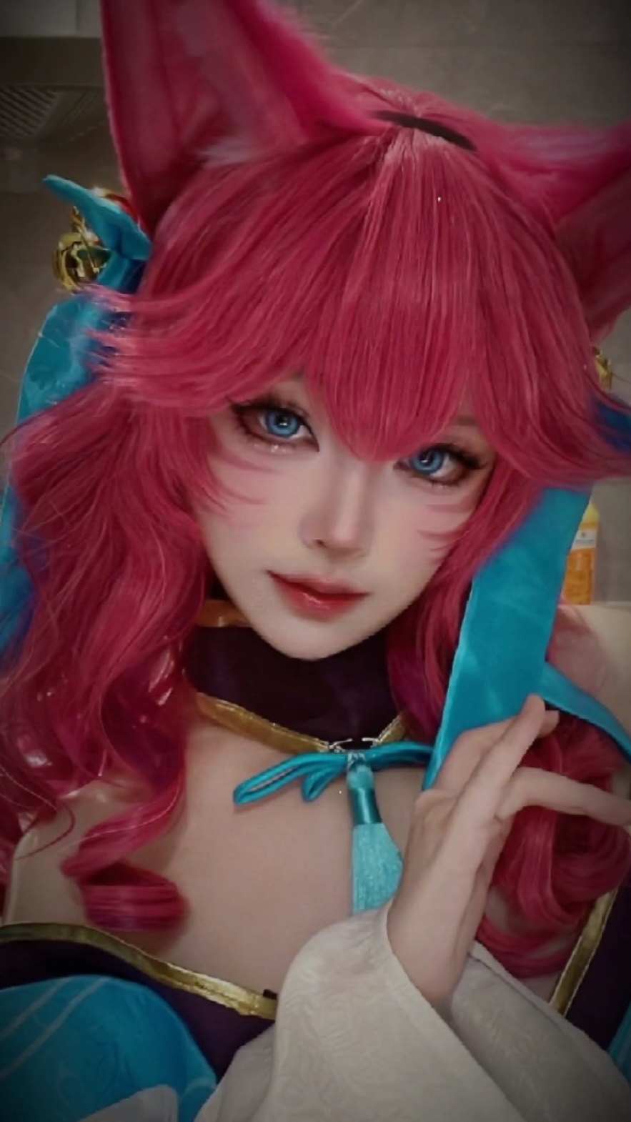 Ahri | Chiêu Hồn Thiên Hồ #银花 #xh #CapCut #lienminhhuyenthoai #cosplay 