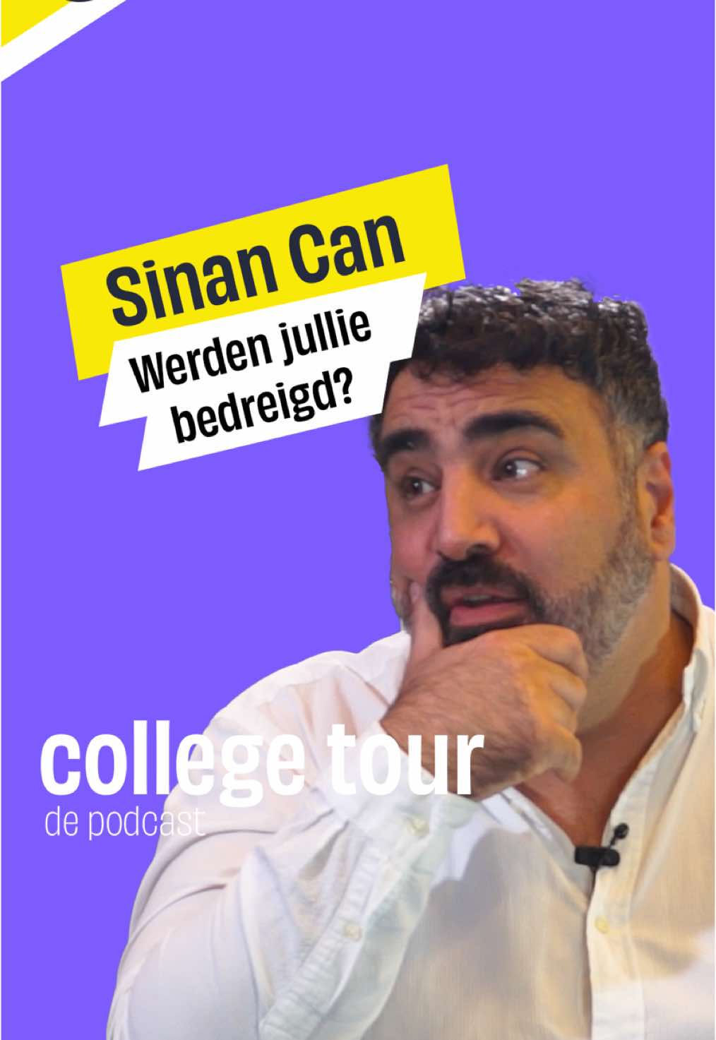 Je zou het maar meemaken aan het begin van je carrière... Luister de hele aflevering nu op YouTube en Spotify! 🎧💜 #sinancan #dewapenroute #fy #twanhuys #fyp #collegetourdepodcast #collegetour 