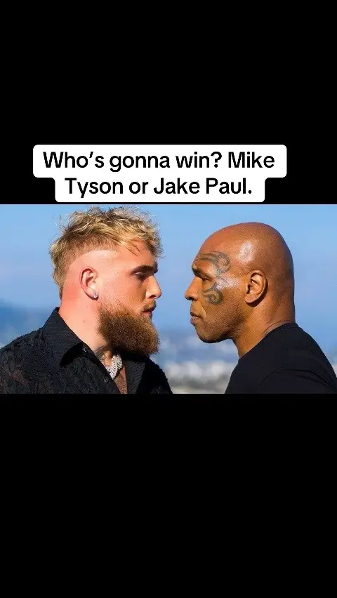 Whos gonna win mike tyson or jake paul #fyp #miketyson #jakepaulboxing 