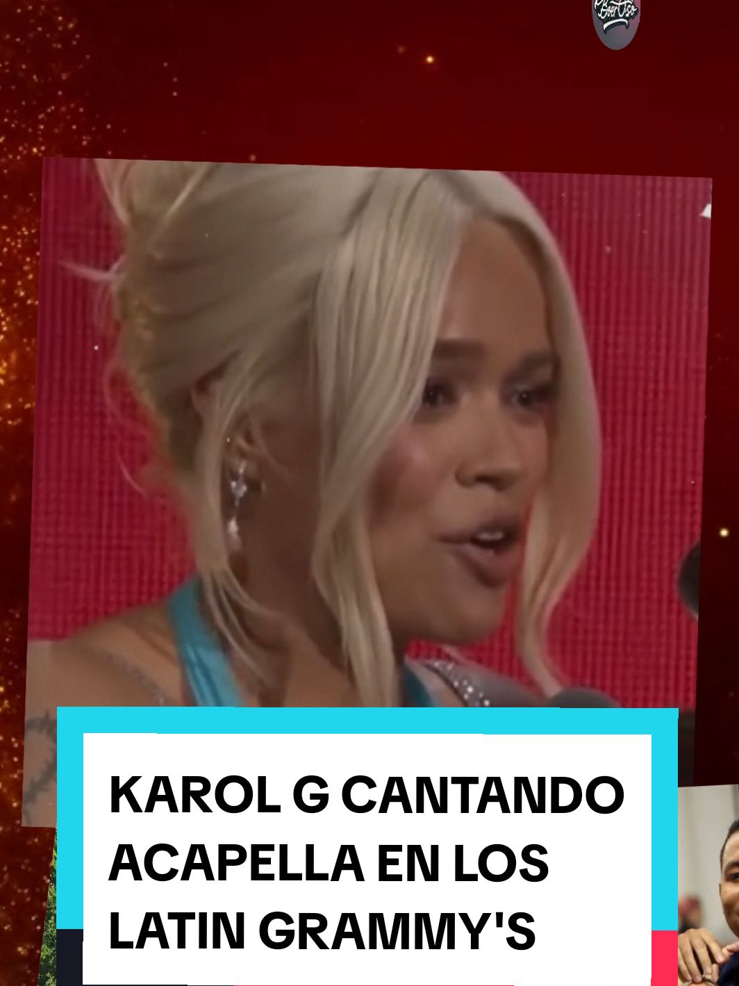 Lo más hermoso, Karol G cantando acapella en los Latin Grammy's #karolg #feid #LatinGRAMMY #latingrammys #mañanaserabonito #latingrammys2024 #boercruz3 